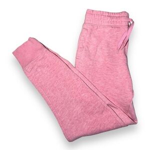 Old Navy Girl’s High Waisted French Terry Joggers Pink Size Large